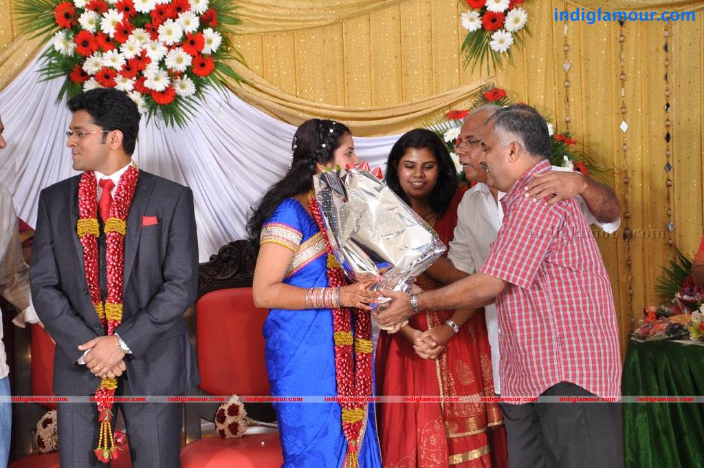Producer M Ramanathan Daughter Wedding Reception Event hd photo