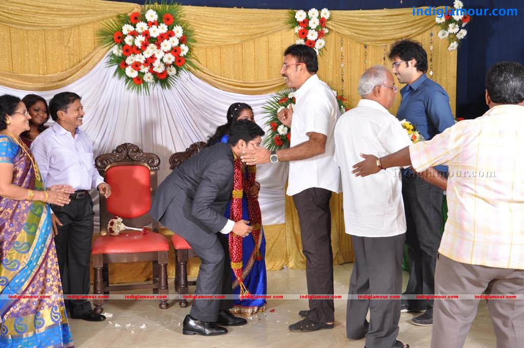 Producer M Ramanathan Daughter Wedding Reception Event hd photo