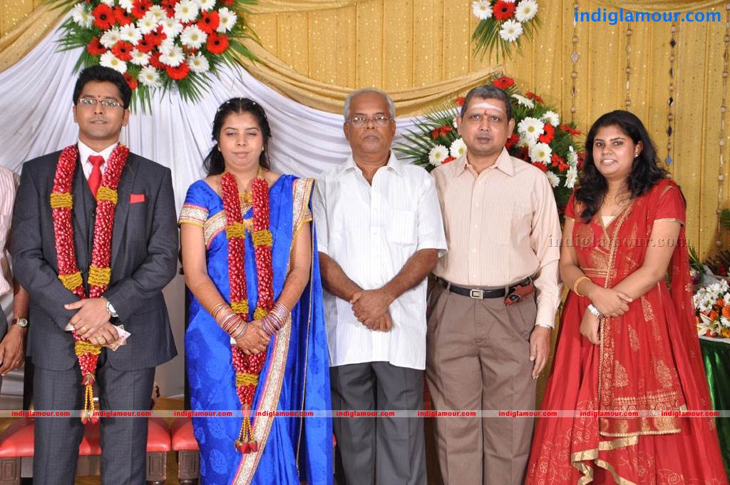 Producer M Ramanathan Daughter Wedding Reception Event hd photo