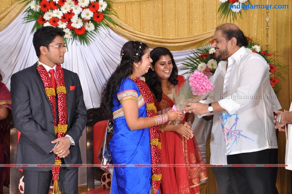 Producer M Ramanathan Daughter Wedding Reception Event hd photo