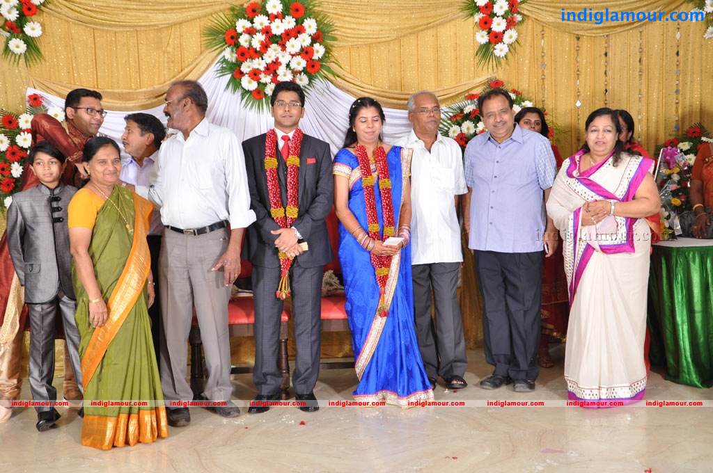 Producer M Ramanathan Daughter Wedding Reception Event hd photo