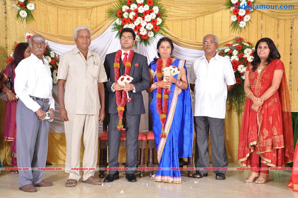 Producer M Ramanathan Daughter Wedding Reception Event hd photo