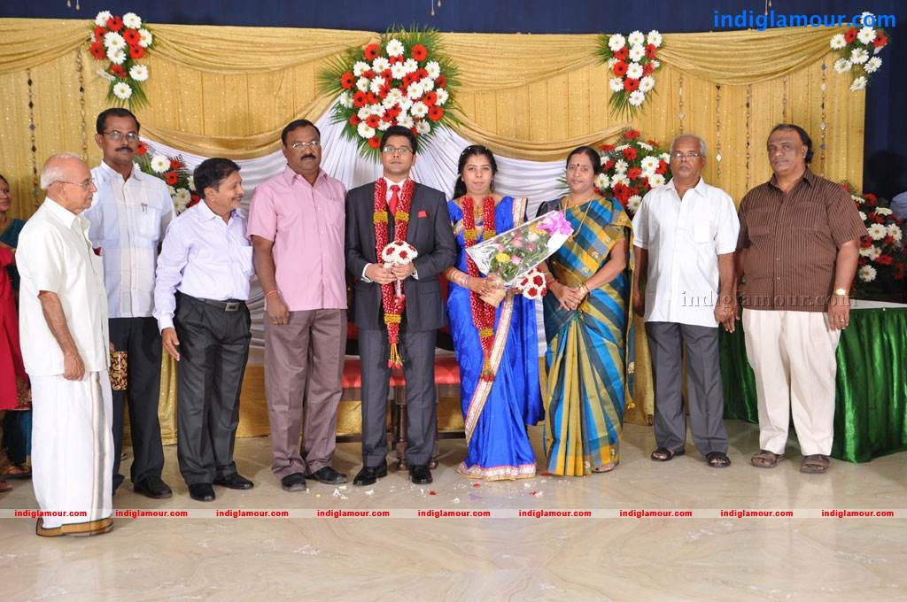 Producer M Ramanathan Daughter Wedding Reception Event hd photo