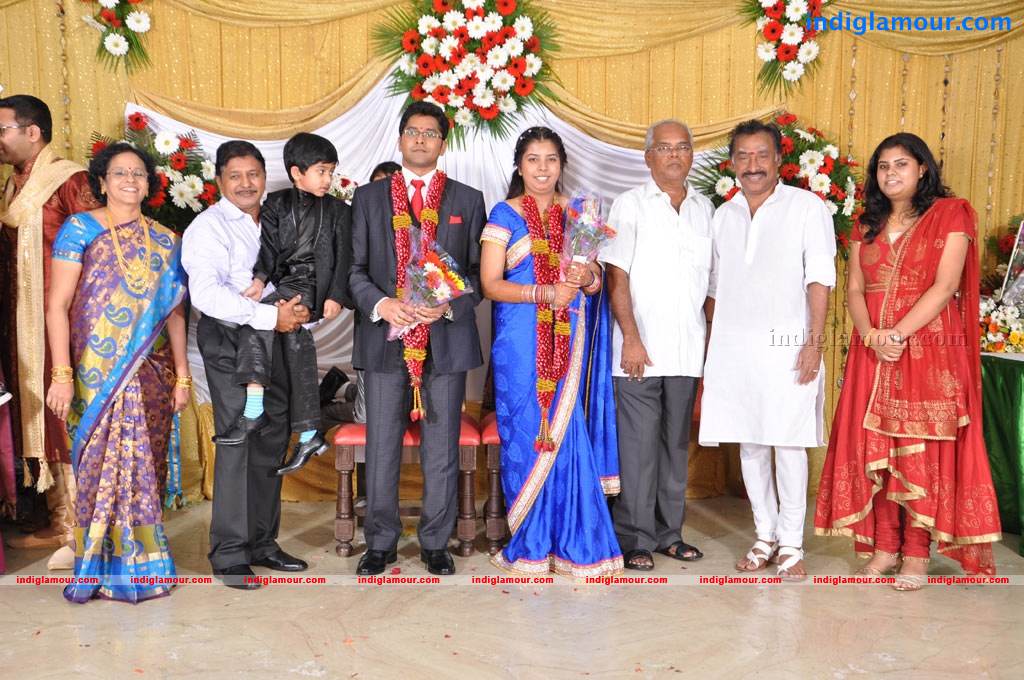 Producer M Ramanathan Daughter Wedding Reception Event hd photo