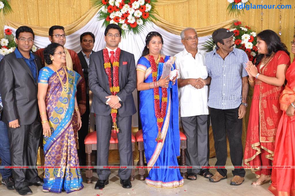 Producer M Ramanathan Daughter Wedding Reception Event hd photo
