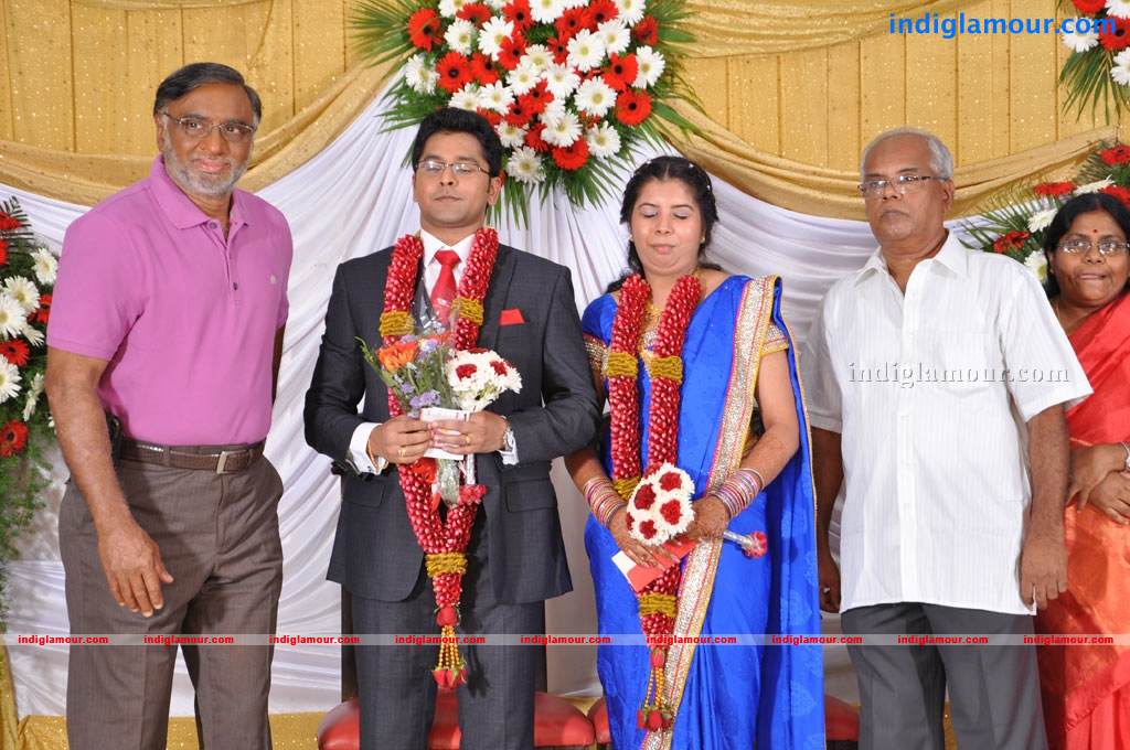 Producer M Ramanathan Daughter Wedding Reception Event hd photo