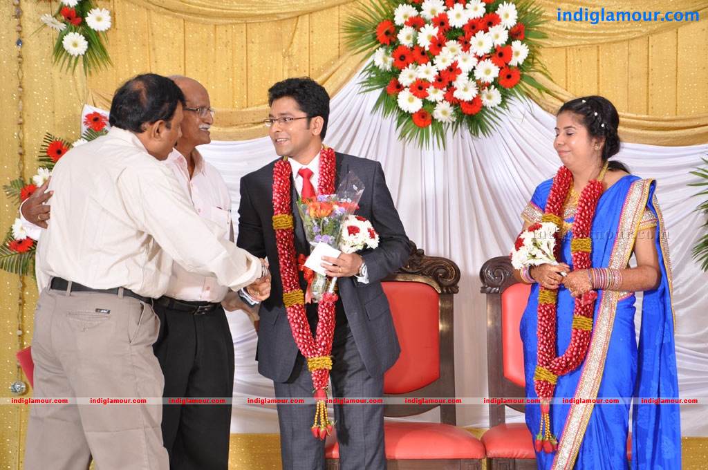 Producer M Ramanathan Daughter Wedding Reception Event hd photo