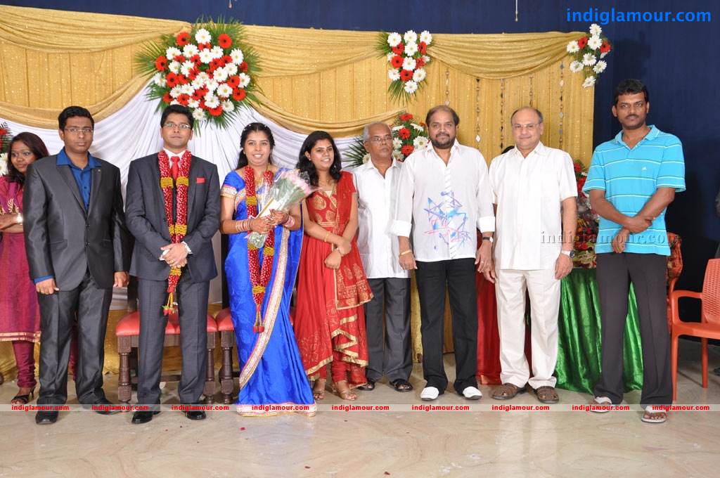 Producer M Ramanathan Daughter Wedding Reception Event hd photo
