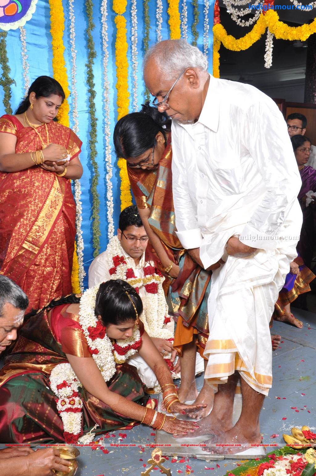 Producer M Ramanathan Daughter Wedding Event hd photo