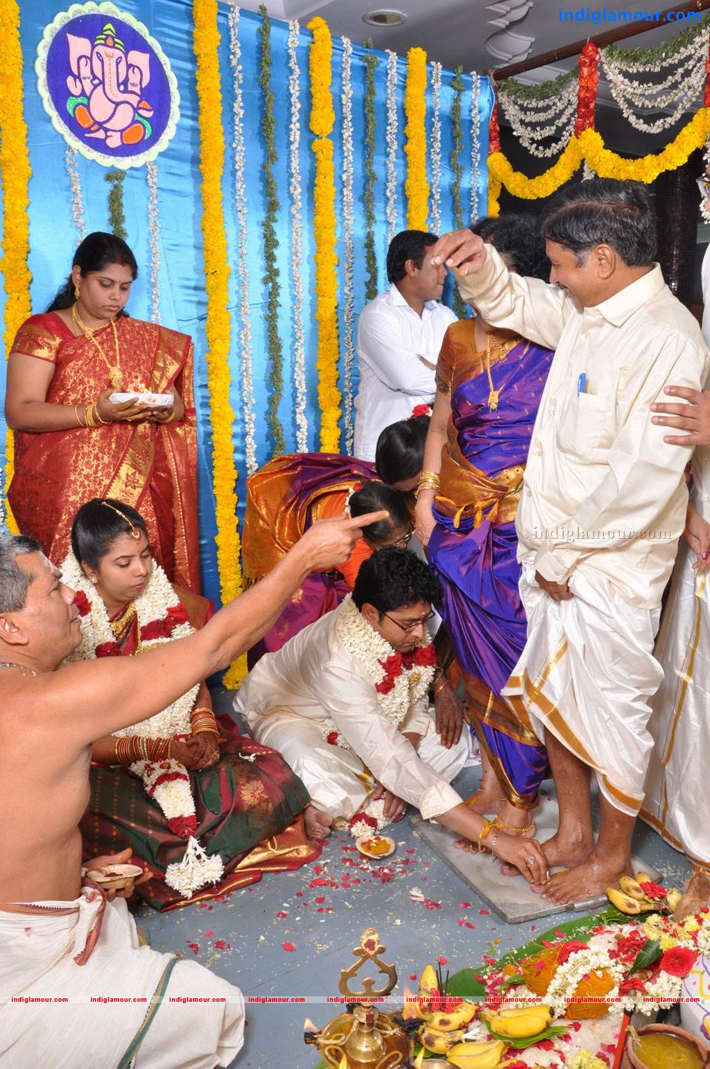 Producer M Ramanathan Daughter Wedding Event hd photo