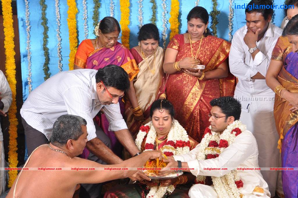 Producer M Ramanathan Daughter Wedding Event hd photo