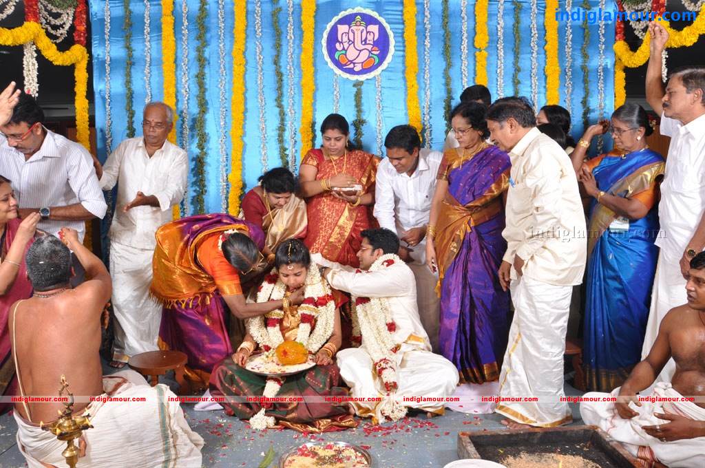 Producer M Ramanathan Daughter Wedding Event hd photo