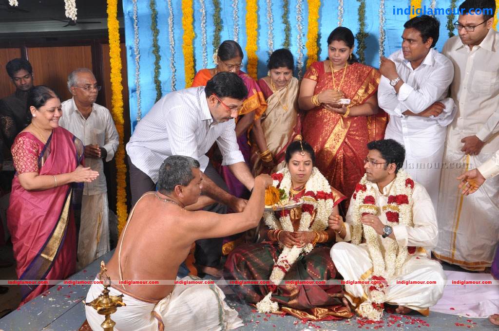 Producer M Ramanathan Daughter Wedding Event hd photo