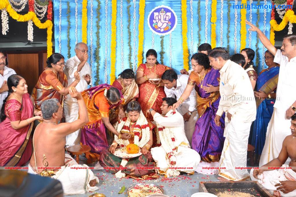 Producer M Ramanathan Daughter Wedding Event hd photo