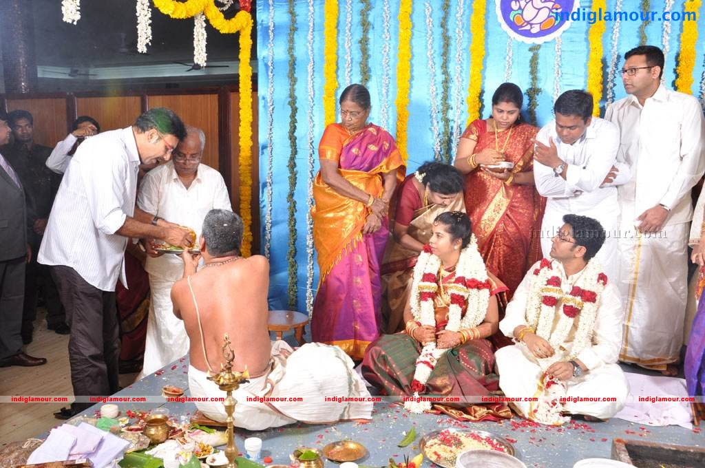 Producer M Ramanathan Daughter Wedding Event hd photo