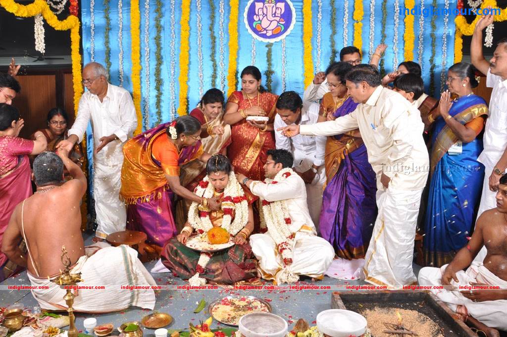 Producer M Ramanathan Daughter Wedding Event hd photo