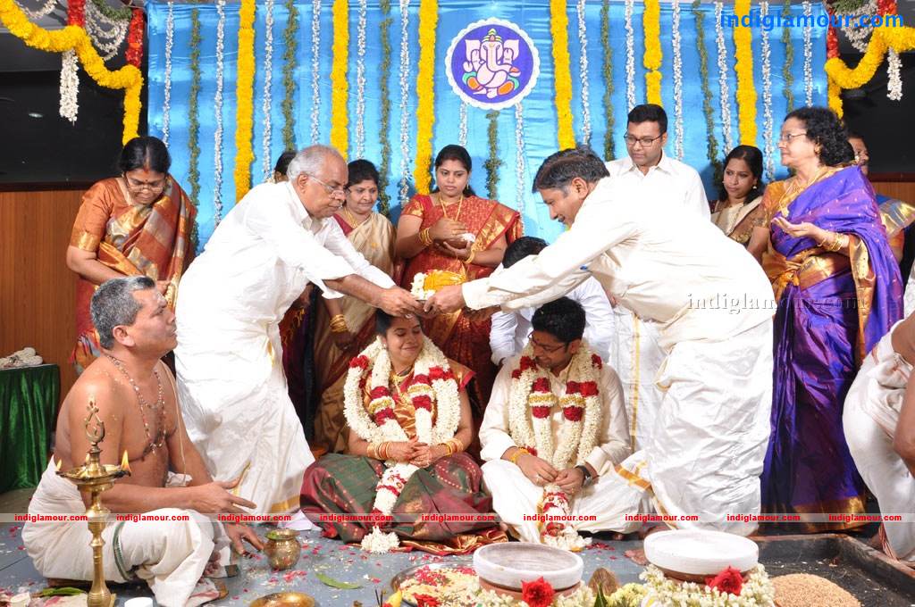 Producer M Ramanathan Daughter Wedding Event hd photo