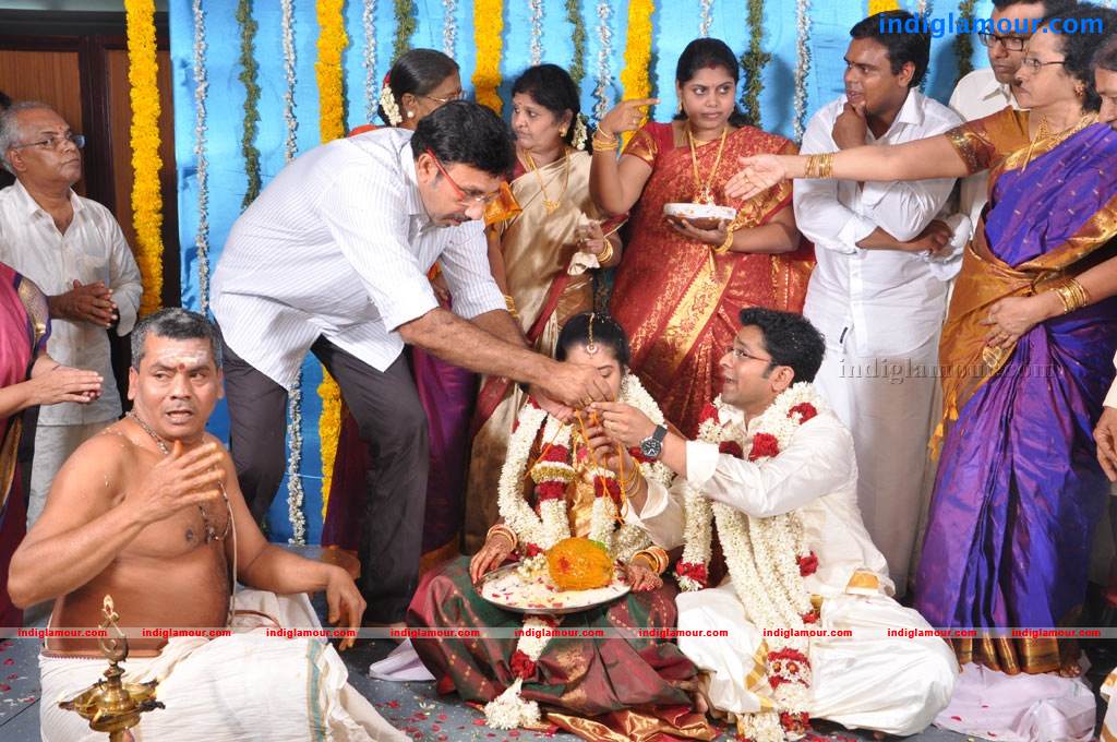 Producer M Ramanathan Daughter Wedding Event hd photo