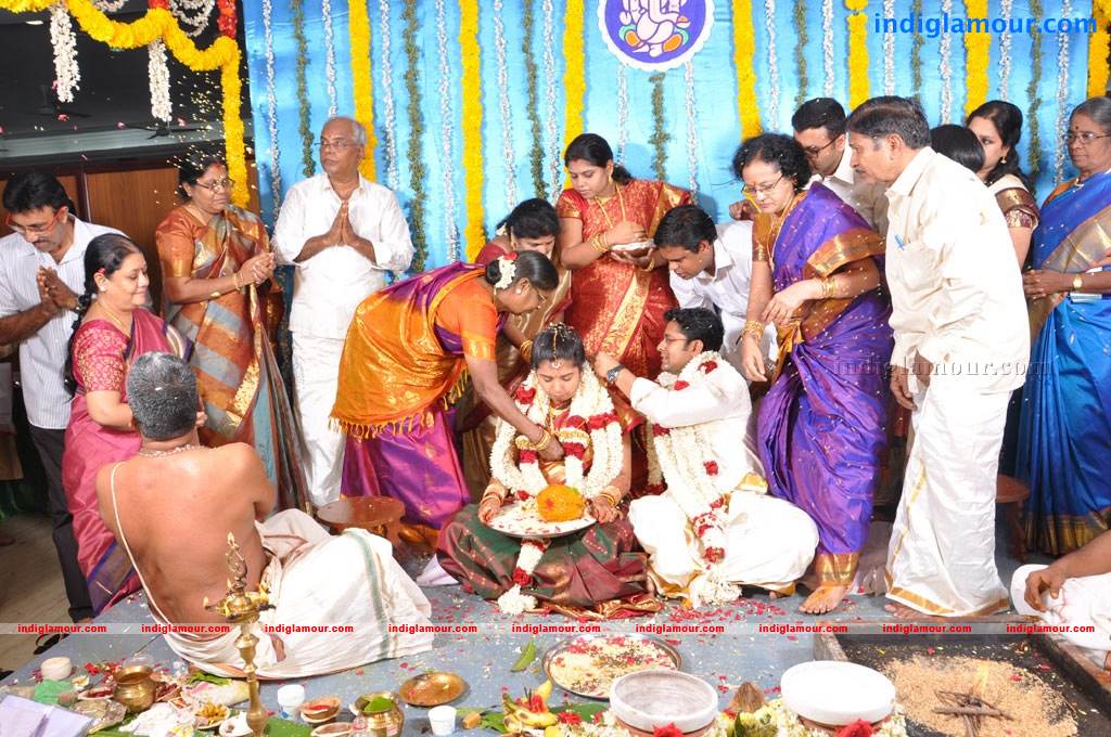 Producer M Ramanathan Daughter Wedding Event hd photo