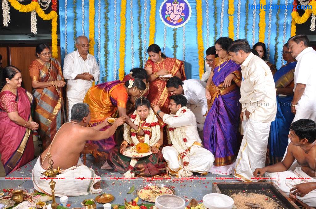 Producer M Ramanathan Daughter Wedding Event hd photo