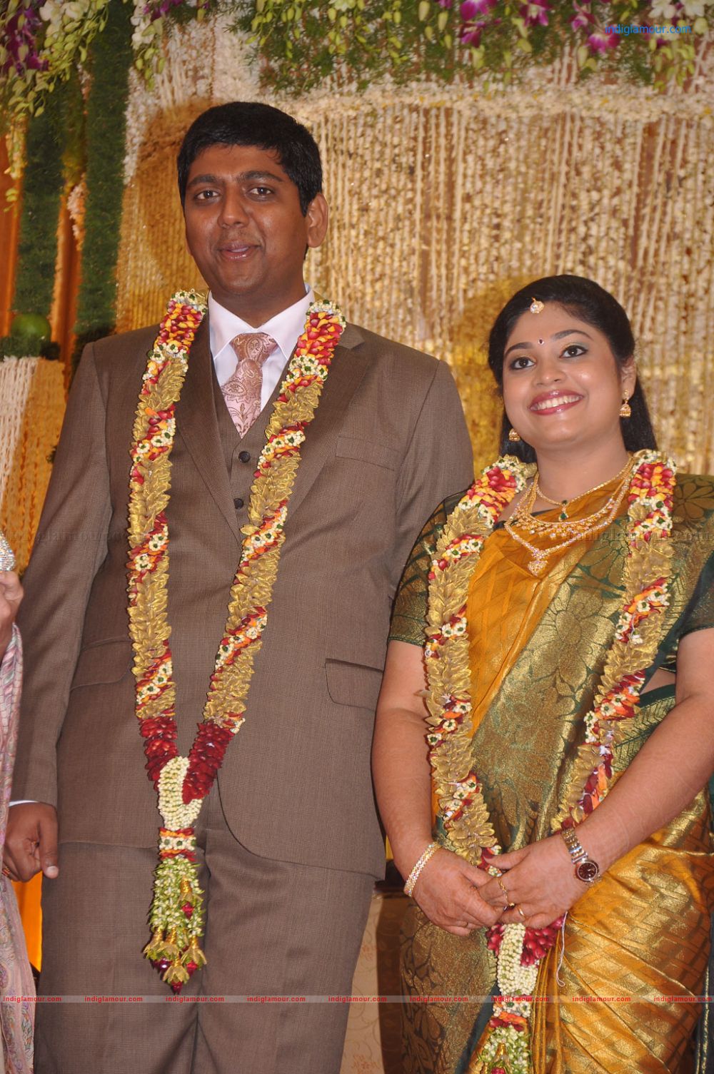 Four Frames Kalyanam son Satheesh Anjali Wedding Reception Stills Event hd photo