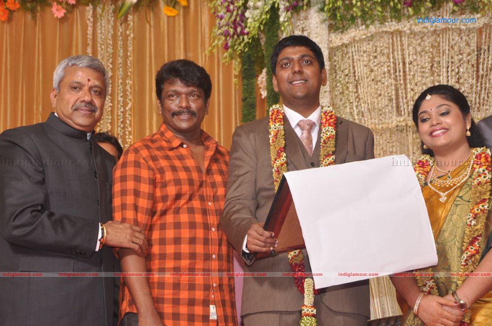 Four Frames Kalyanam son Satheesh Anjali Wedding Reception Stills Event hd photo
