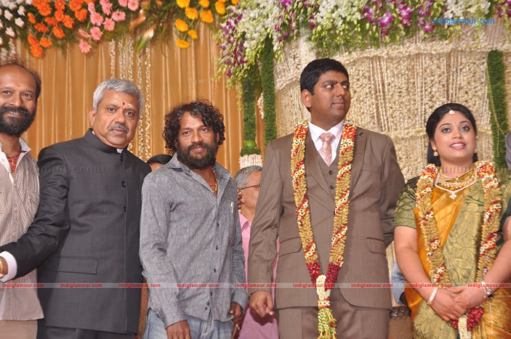 Four Frames Kalyanam son Satheesh Anjali Wedding Reception Stills Event hd photo