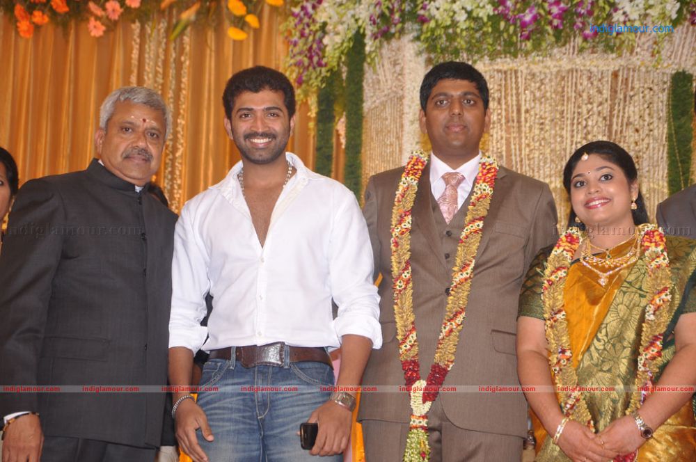 Four Frames Kalyanam son Satheesh Anjali Wedding Reception Stills Event hd photo