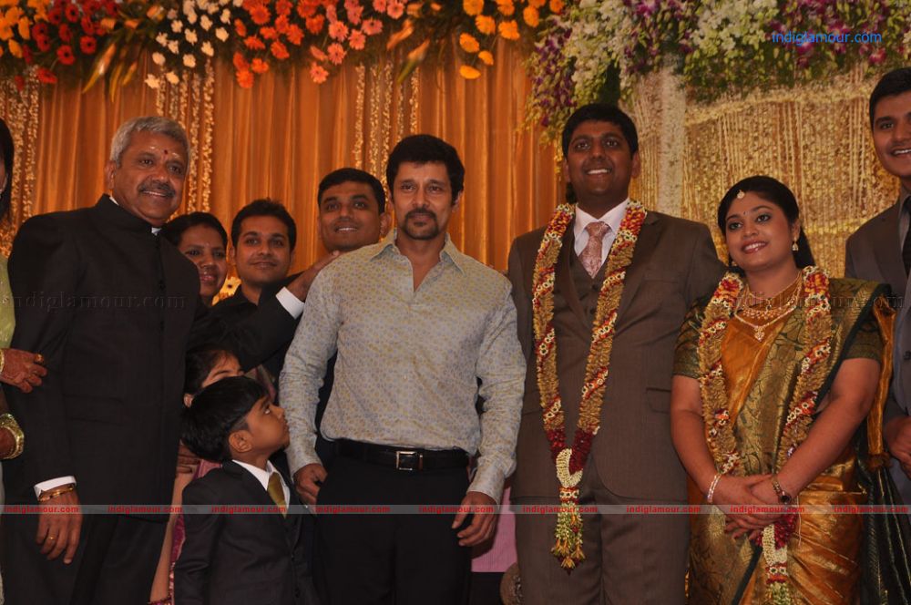 Four Frames Kalyanam son Satheesh Anjali Wedding Reception Stills Event hd photo