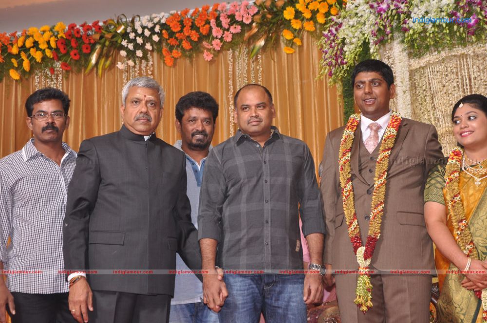 Four Frames Kalyanam son Satheesh Anjali Wedding Reception Stills Event hd photo