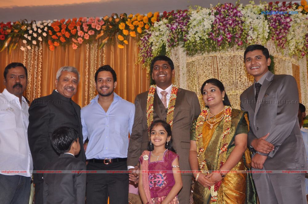 Four Frames Kalyanam son Satheesh Anjali Wedding Reception Stills Event hd photo