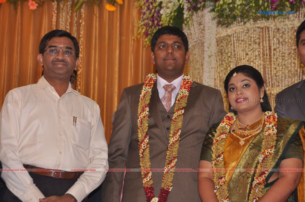 Four Frames Kalyanam son Satheesh Anjali Wedding Reception Stills Event hd photo
