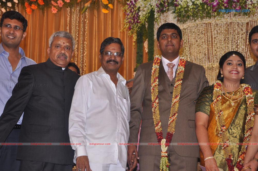 Four Frames Kalyanam son Satheesh Anjali Wedding Reception Stills Event hd photo