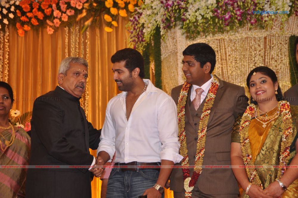 Four Frames Kalyanam son Satheesh Anjali Wedding Reception Stills Event hd photo