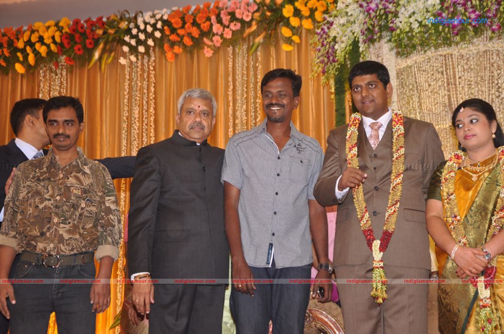 Four Frames Kalyanam son Satheesh Anjali Wedding Reception Stills Event hd photo