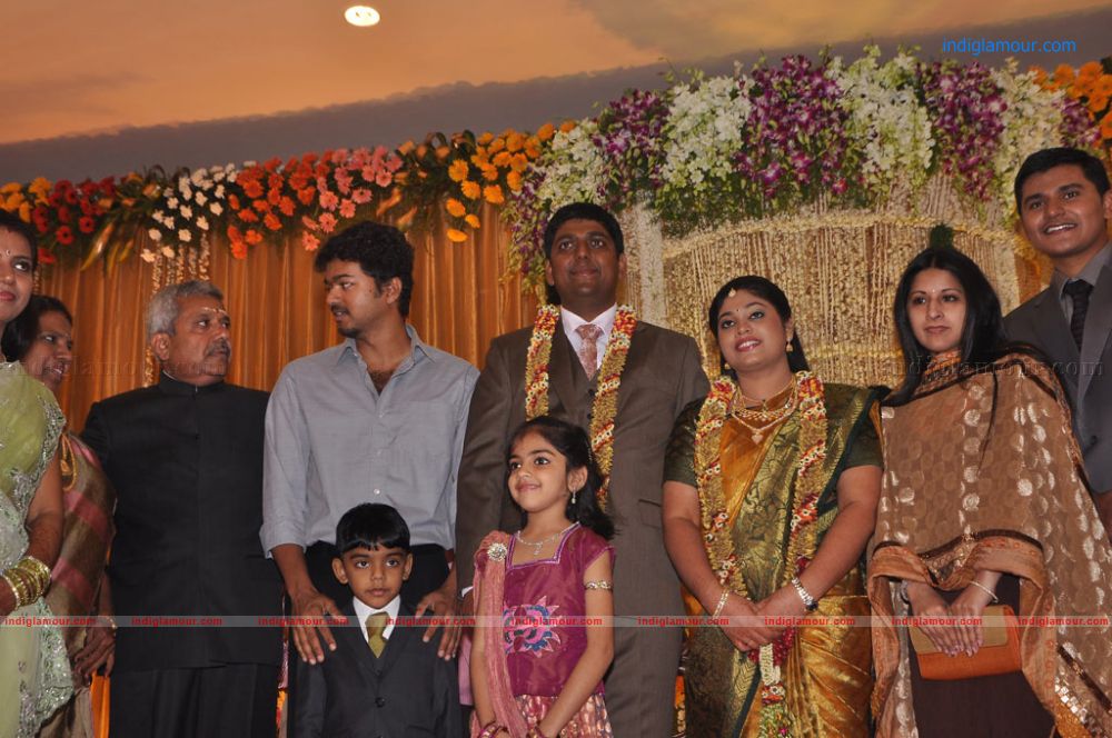 Four Frames Kalyanam son Satheesh Anjali Wedding Reception Stills Event hd photo