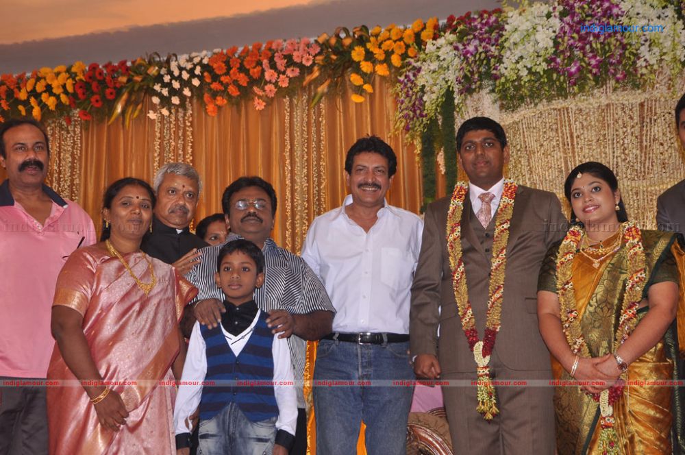 Four Frames Kalyanam son Satheesh Anjali Wedding Reception Stills Event hd photo