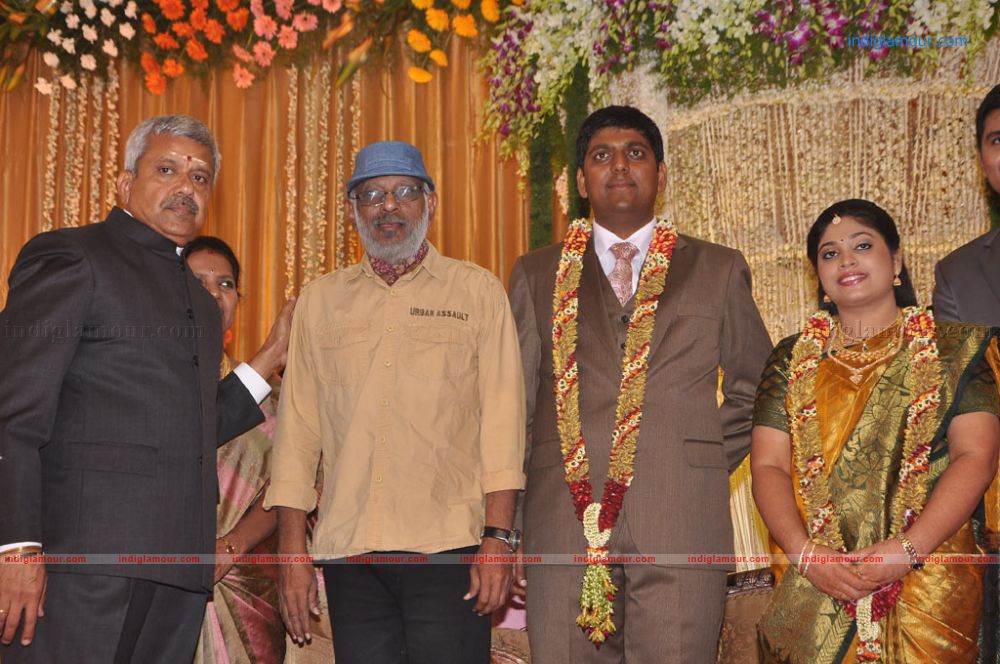 Four Frames Kalyanam son Satheesh Anjali Wedding Reception Stills Event hd photo