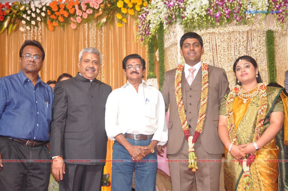 Four Frames Kalyanam son Satheesh Anjali Wedding Reception Stills Event hd photo