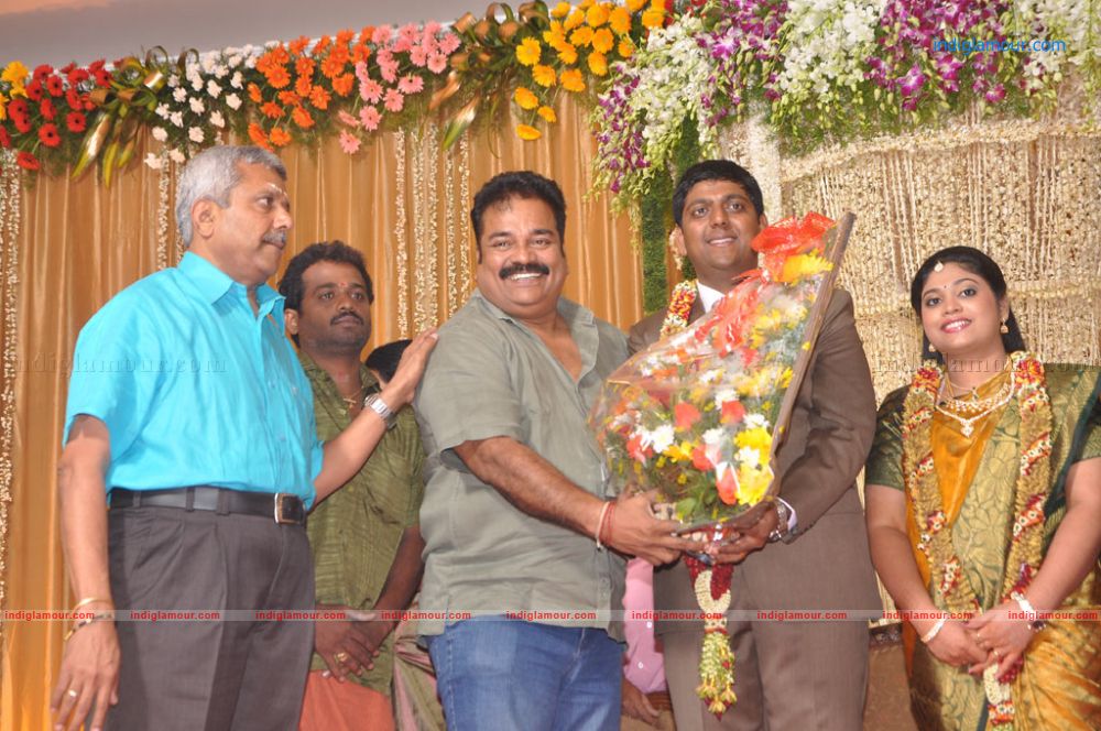 Four Frames Kalyanam son Satheesh Anjali Wedding Reception Stills Event hd photo