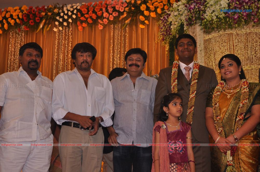 Four Frames Kalyanam son Satheesh Anjali Wedding Reception Stills Event hd photo