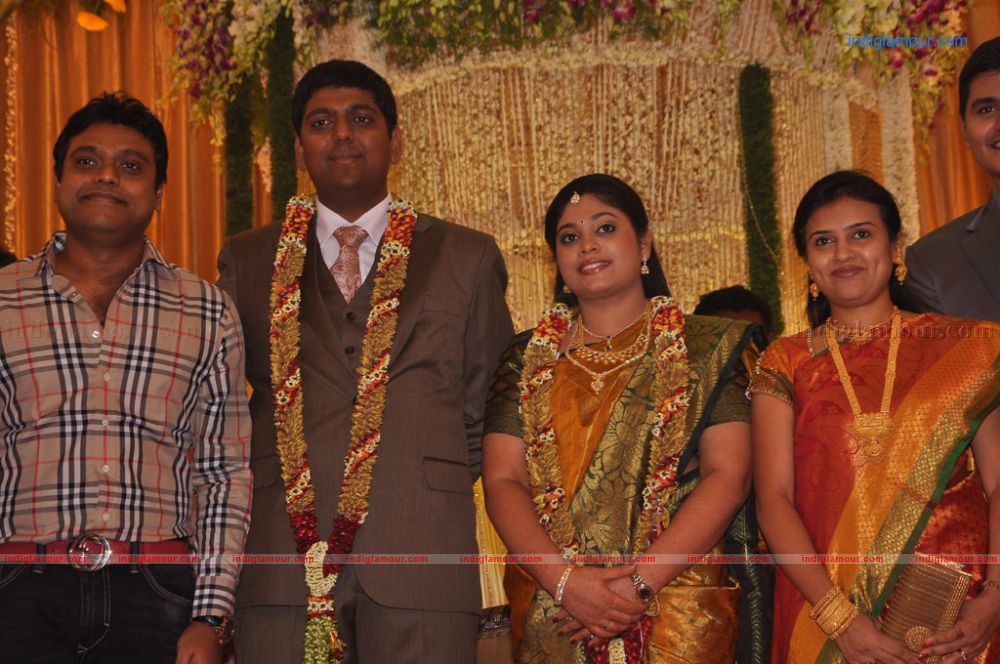 Four Frames Kalyanam son Satheesh Anjali Wedding Reception Stills Event hd photo