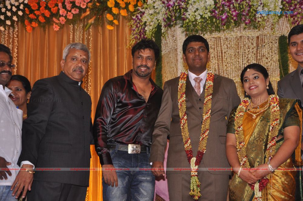Four Frames Kalyanam son Satheesh Anjali Wedding Reception Stills Event hd photo