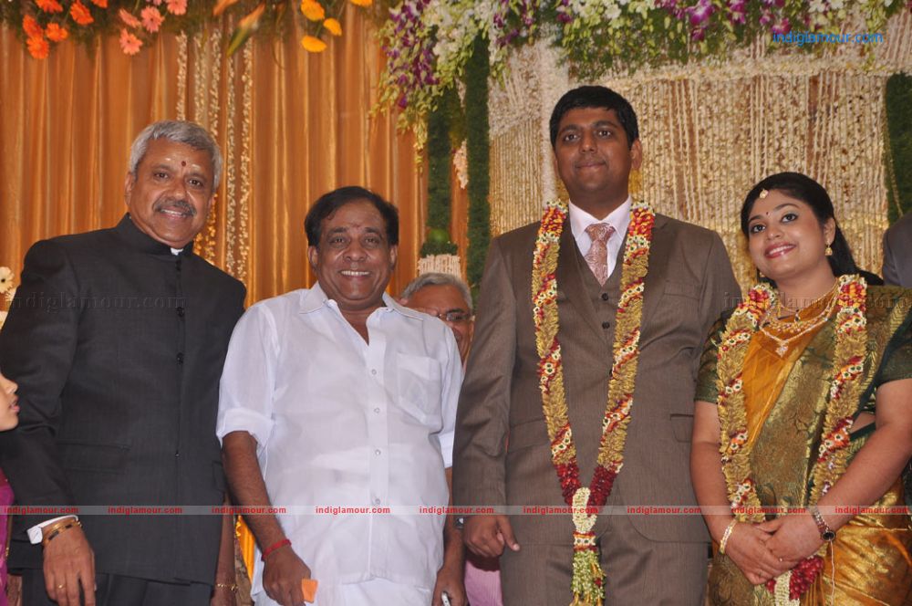 Four Frames Kalyanam son Satheesh Anjali Wedding Reception Stills Event hd photo