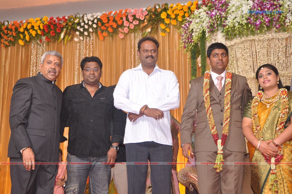 Four Frames Kalyanam son Satheesh Anjali Wedding Reception Stills Event hd photo