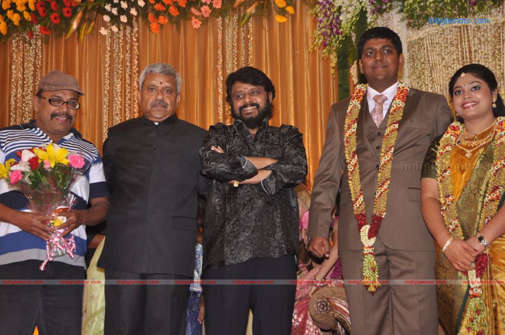 Four Frames Kalyanam son Satheesh Anjali Wedding Reception Stills Event hd photo