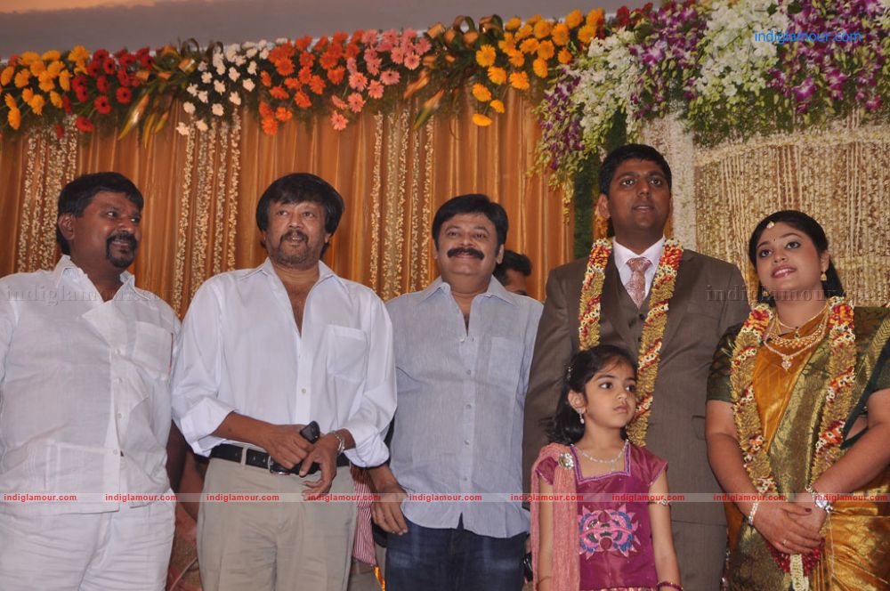 Four Frames Kalyanam son Satheesh Anjali Wedding Reception Stills Event hd photo