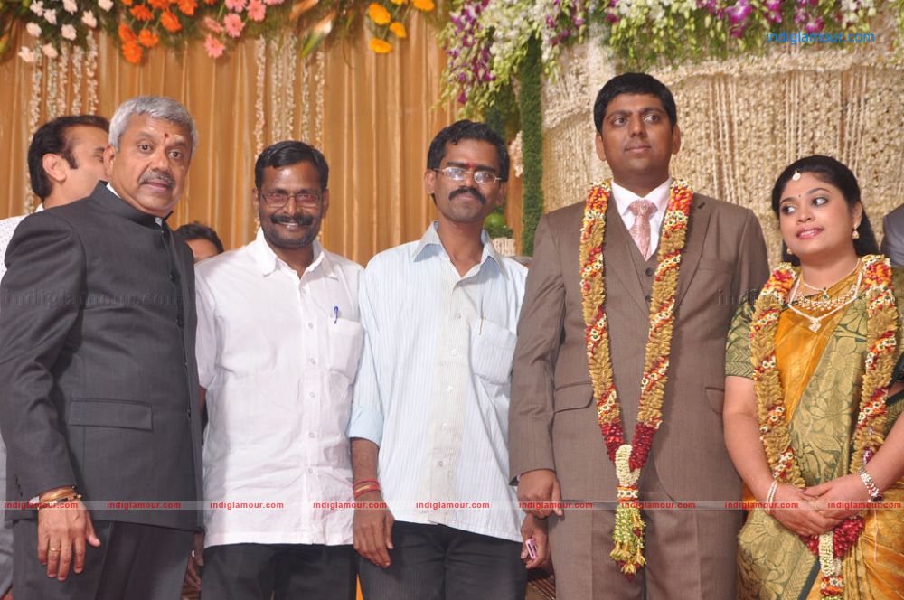 Four Frames Kalyanam son Satheesh Anjali Wedding Reception Stills Event hd photo