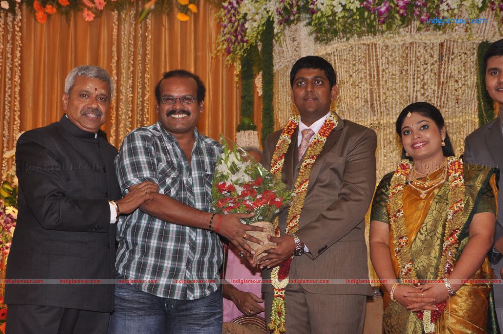 Four Frames Kalyanam son Satheesh Anjali Wedding Reception Stills Event hd photo