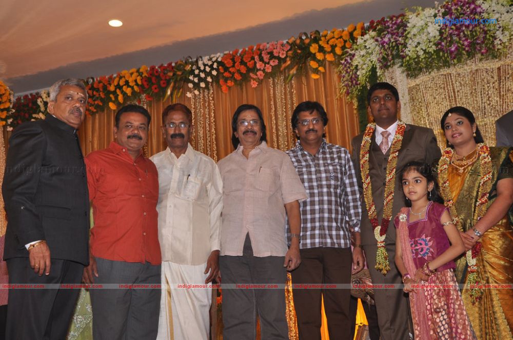 Four Frames Kalyanam son Satheesh Anjali Wedding Reception Stills Event hd photo